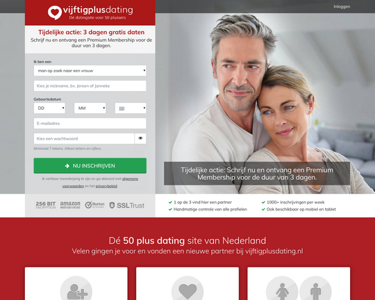 VijftigPlusDating Logo