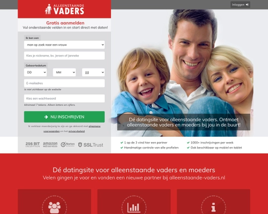 Alleenstaande Vaders Logo