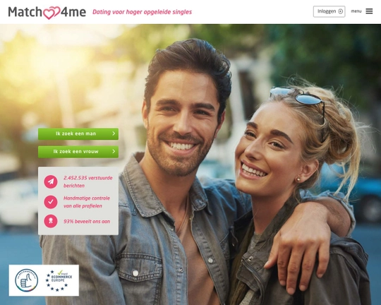 Match4Me Belgie Logo